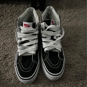 Vans Monochrome High-Top Sneakers